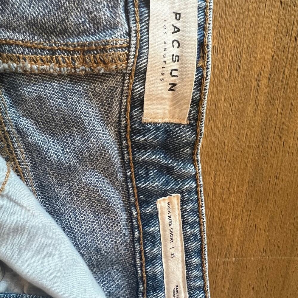 (25) PacSun High Rise Shorts - Picture 6 of 6